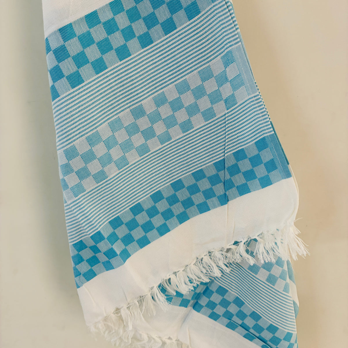 Blue Bamboo Bath Towels