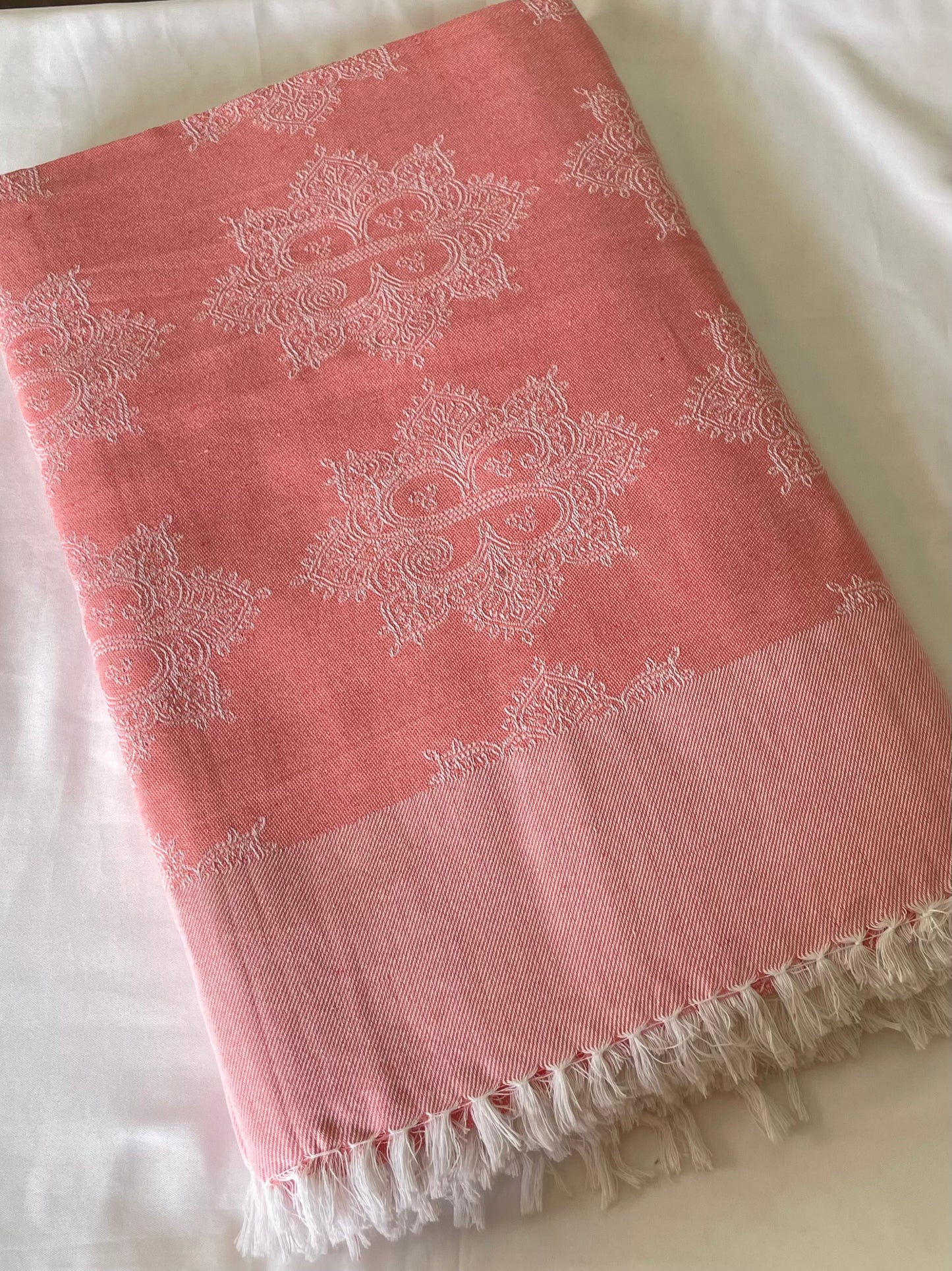 Peach Double Size Blanket