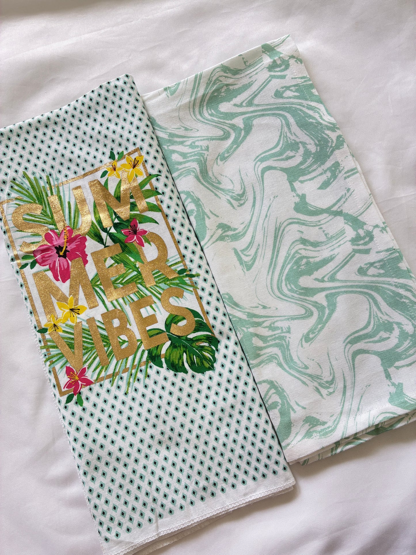 Printed Hand/Lunch Towels (Set of 2 )
