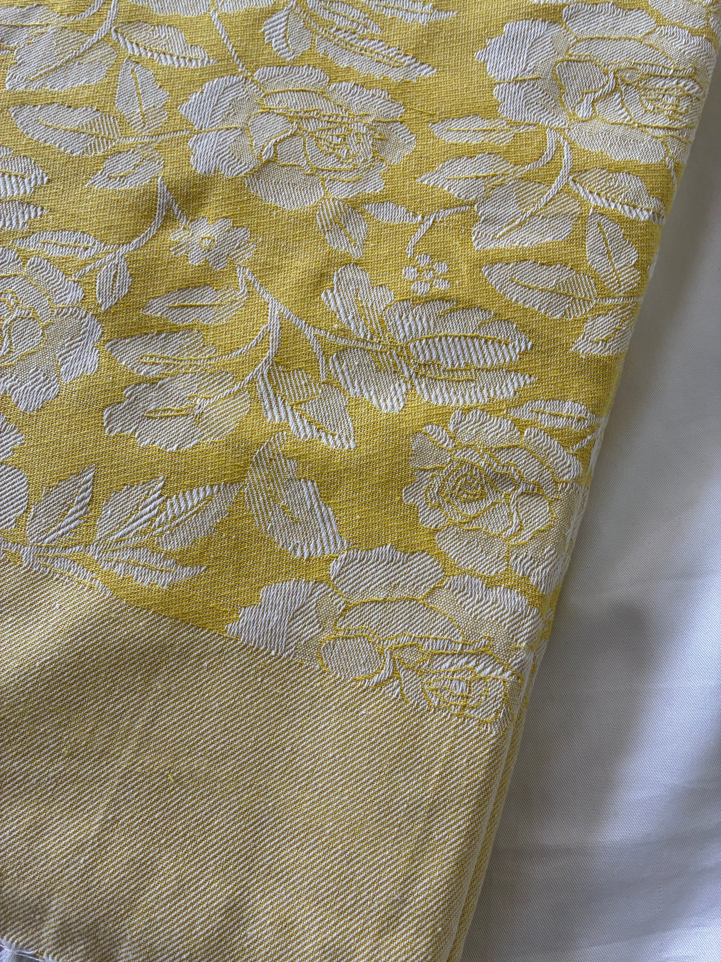 Yellow Rose Blanket / Throw