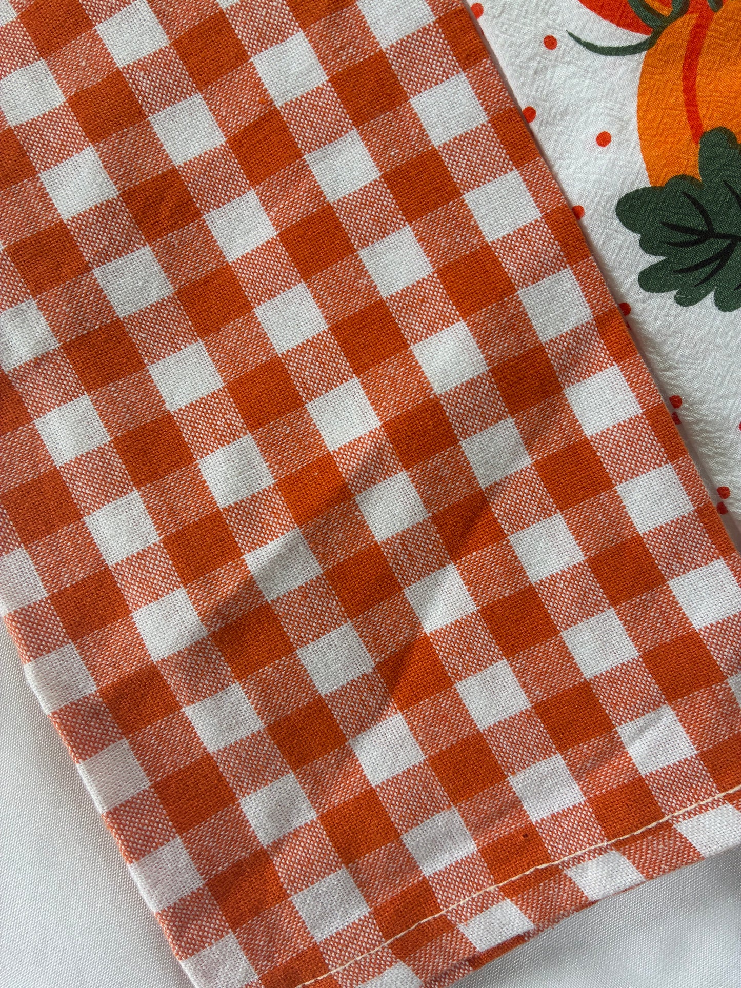 Pumpkin Printed Hand/Lunch Towels (Set of 2)
