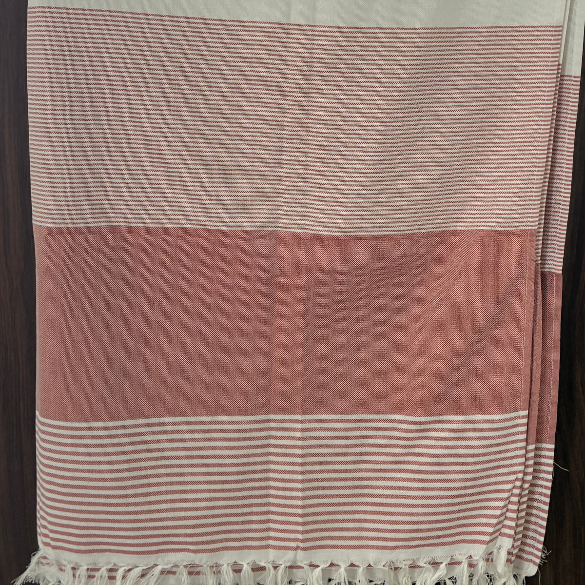 Rust Red Bamboo Bath Towels