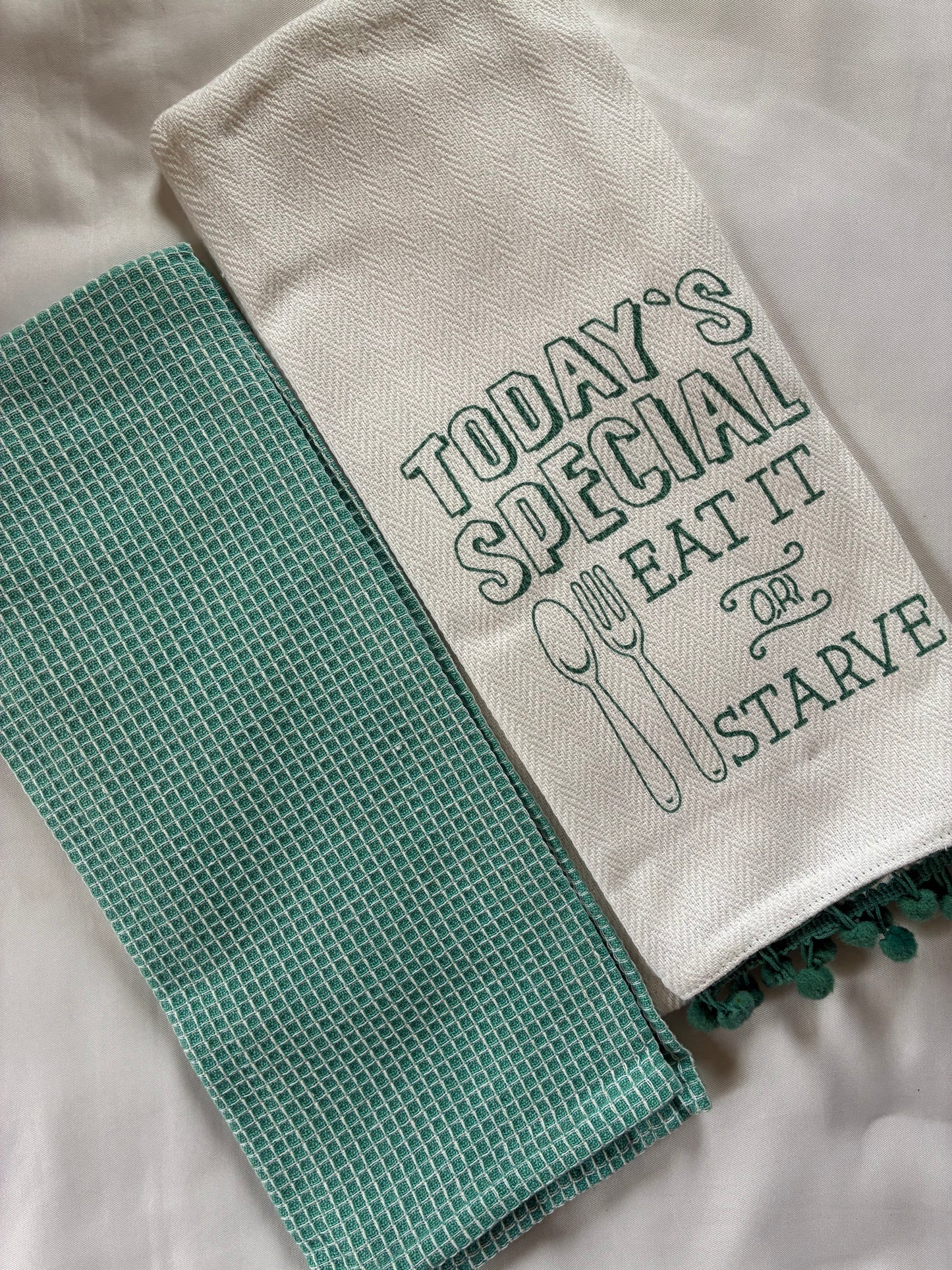 Printed Hand/Lunch Towels (Set of 2)