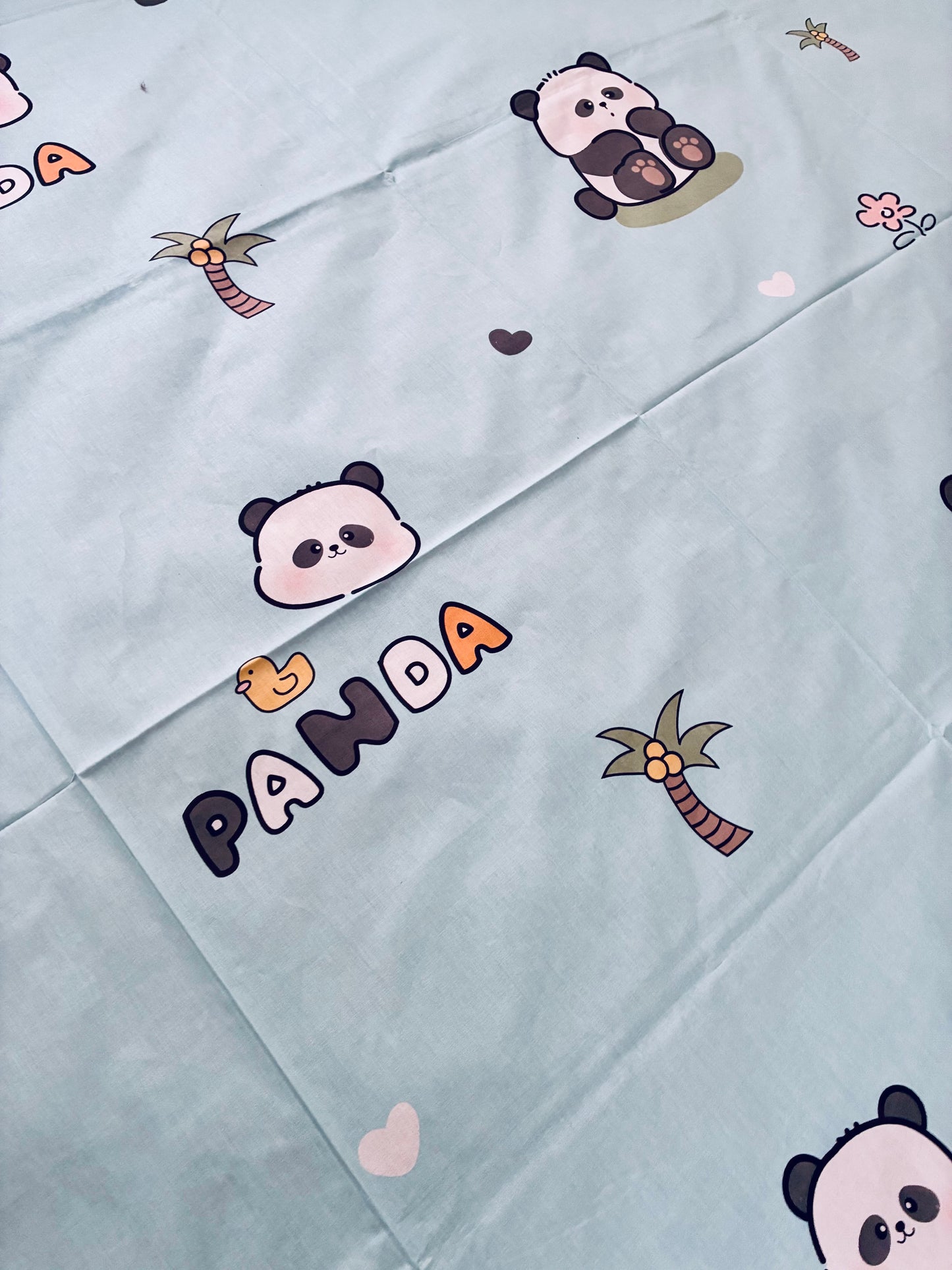 Panda Kids Queen Bedspread 90x100 in