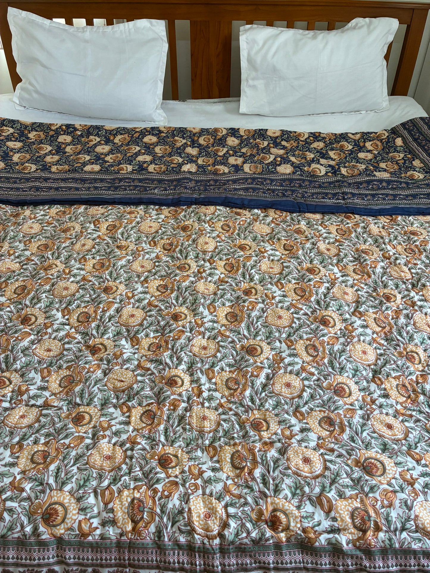 Reversible Cotton Double Quilts