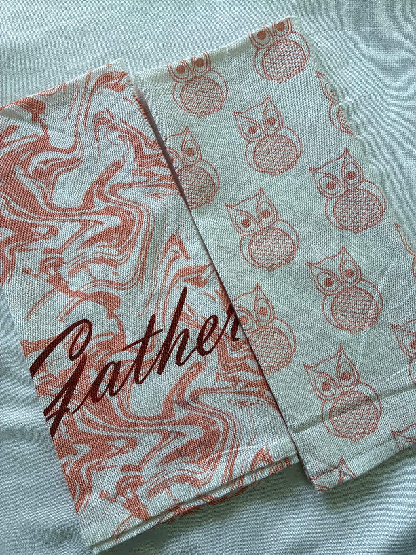 Printed Hand/Lunch Towels (Set of 2 )