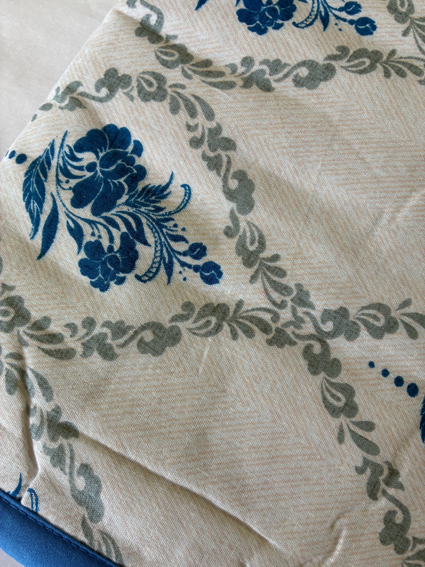 Blue Single Size Cotton Dohar