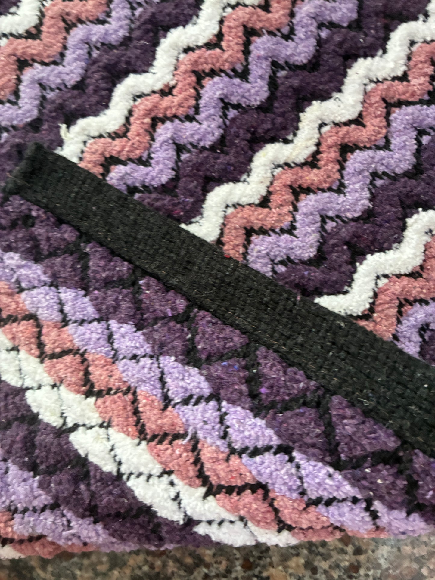 Cotton Zigzag Floor Mat