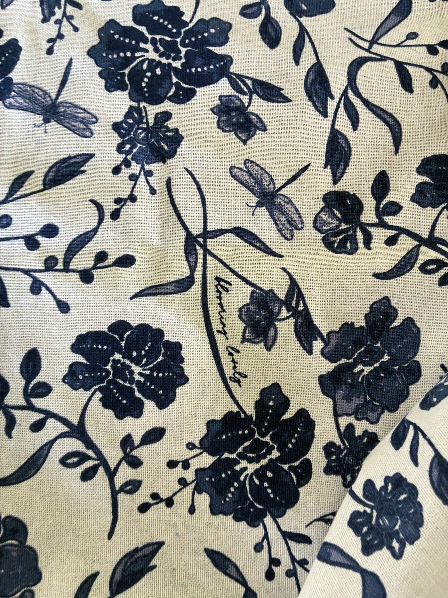 Blue Floral 4 Seater Table Covers