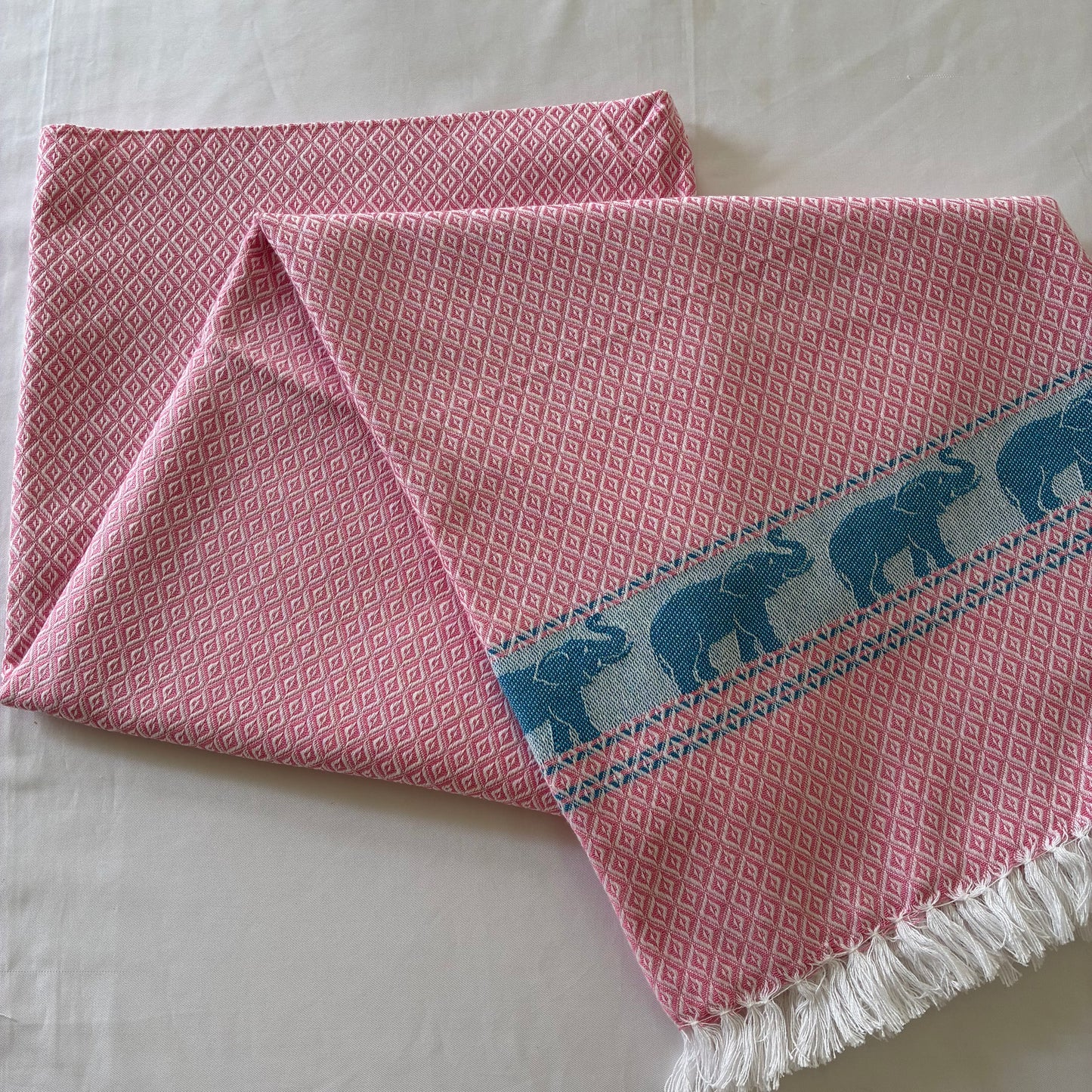 Long Cotton Bath Towel