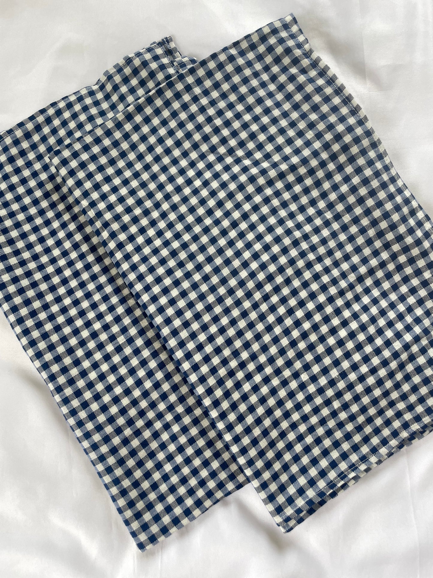 Grey Checks Cotton Pillow Covers