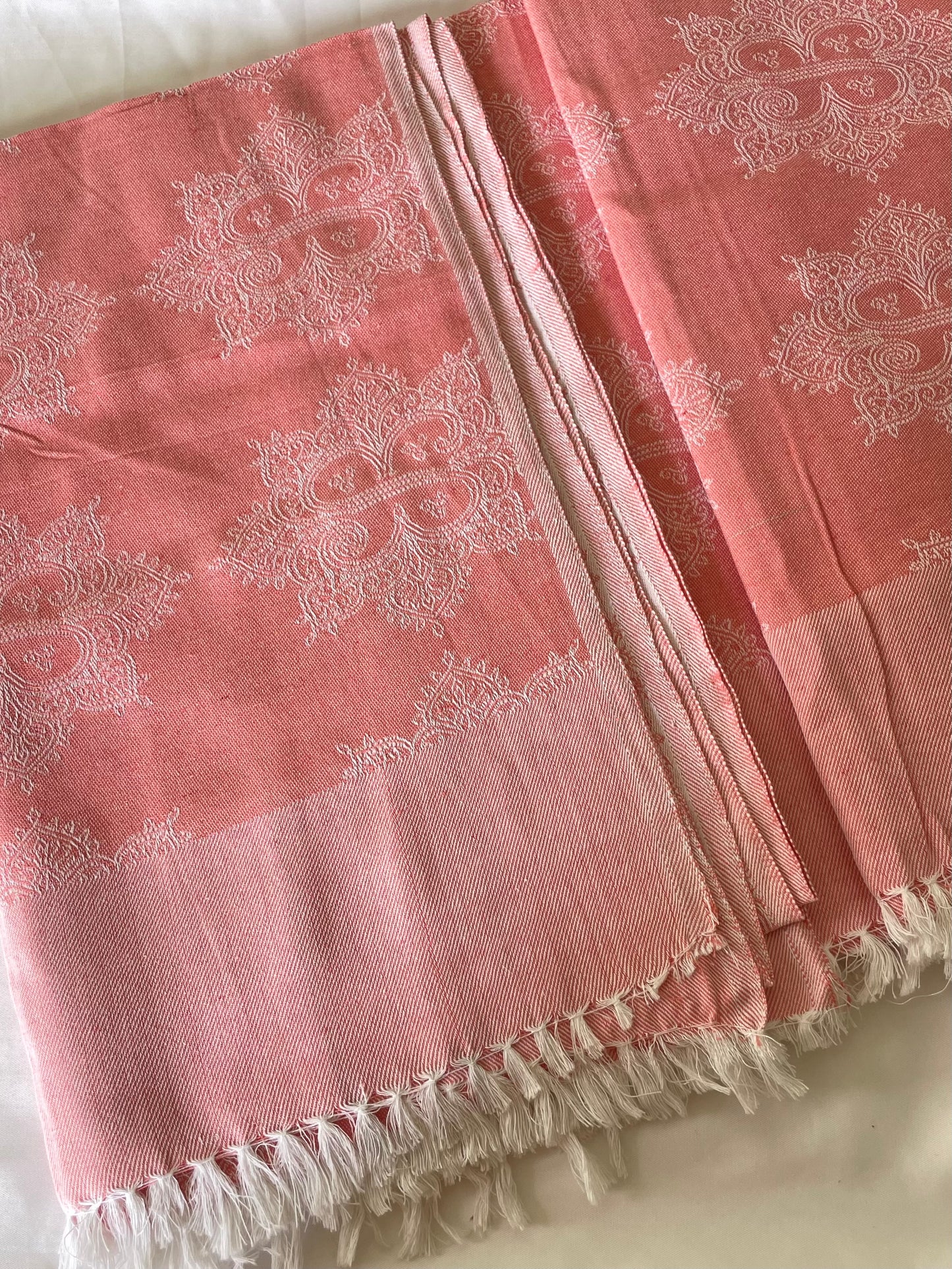 Peach Double Size Blanket