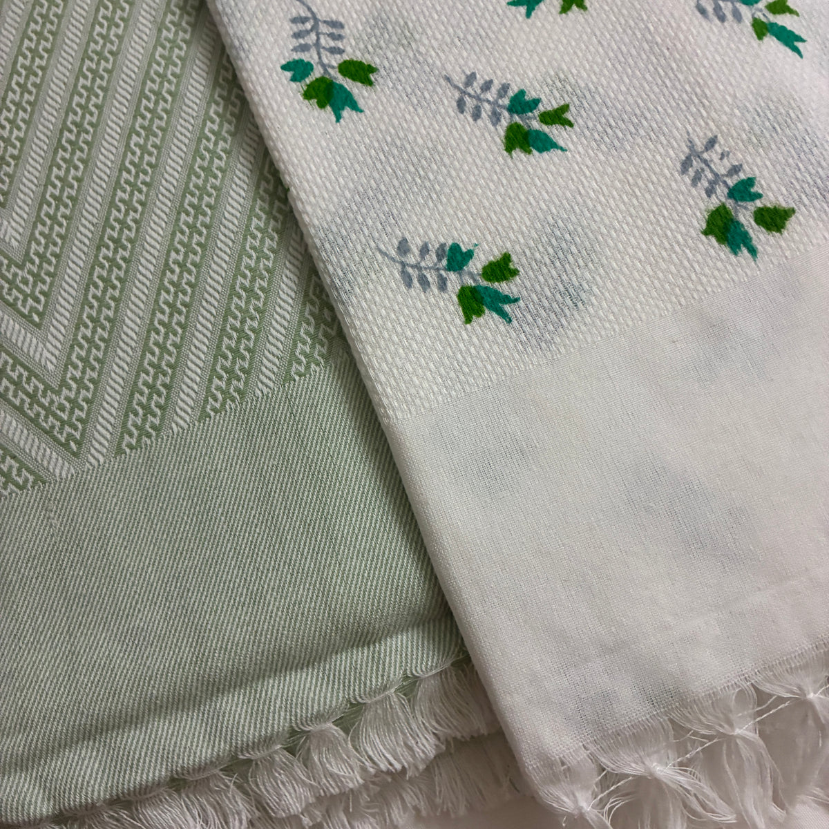 Cotton Single Blanket with Free Towel