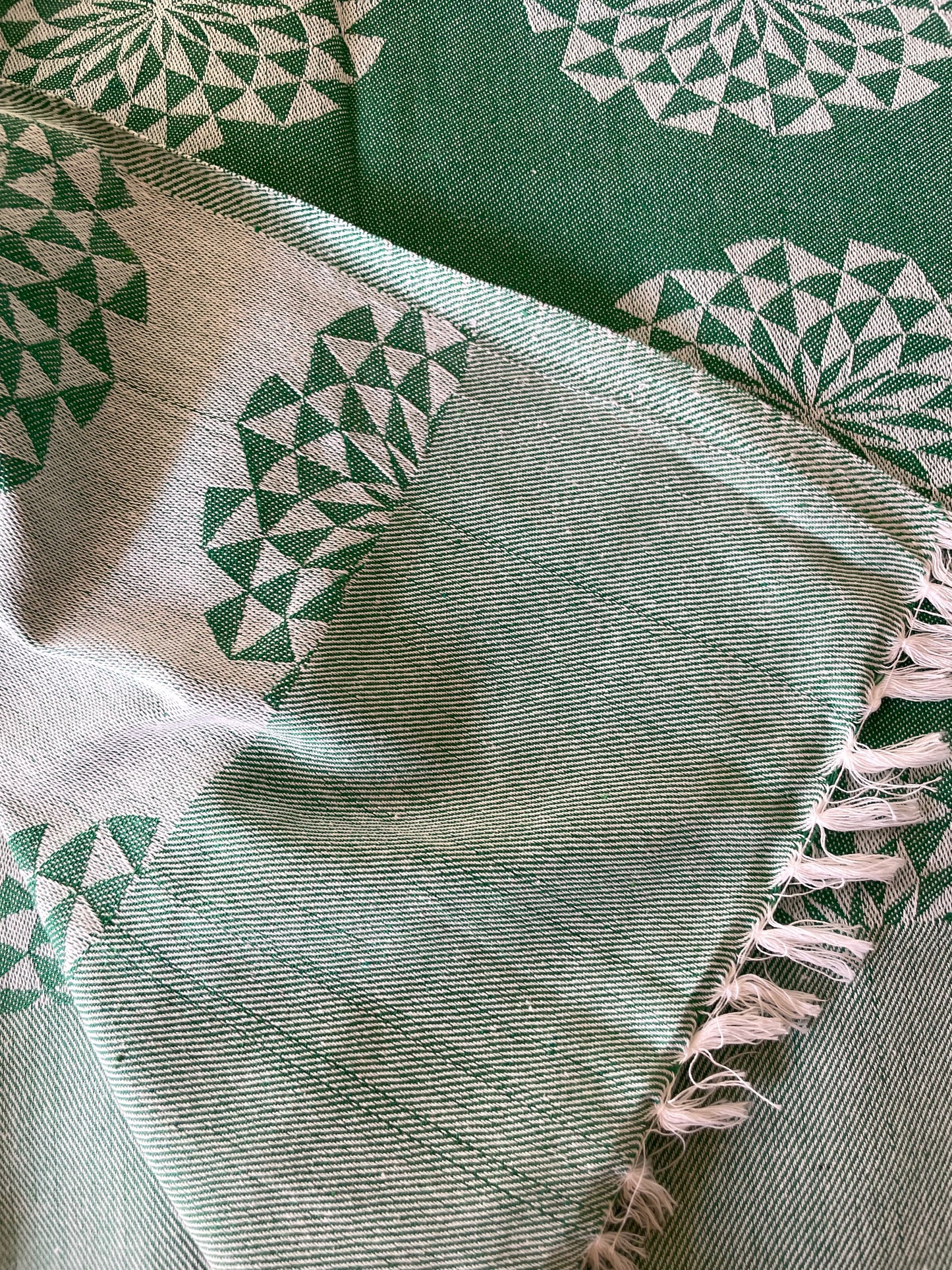 Green Double Size Blanket