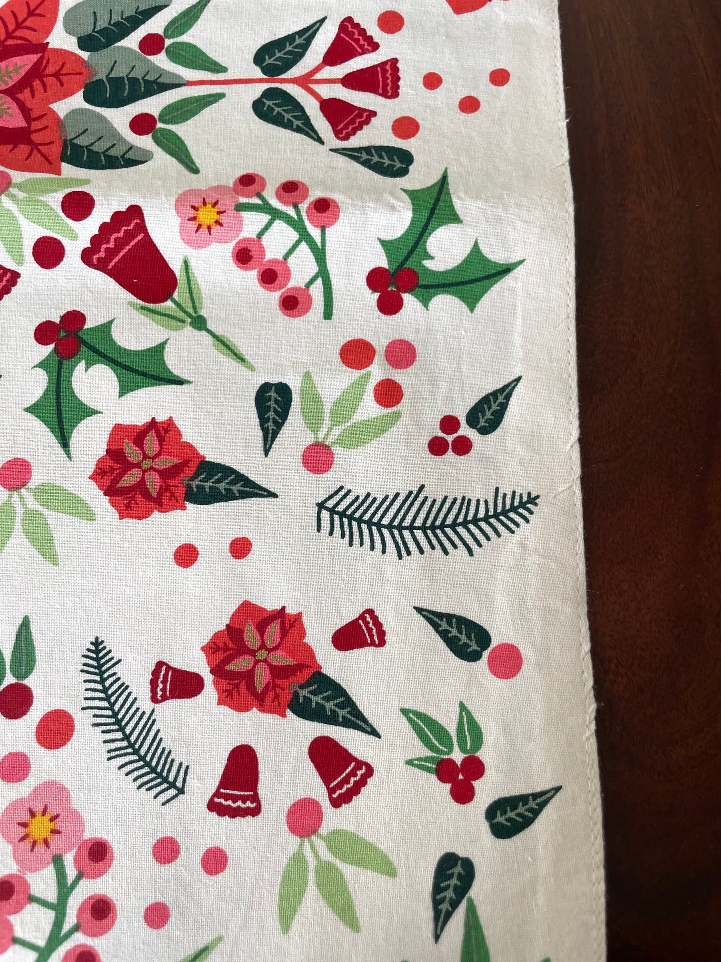 Floral Table Runner 4.5 ft Long