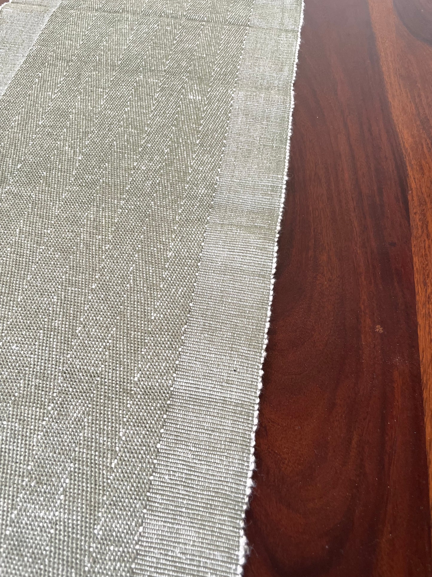 SeaWeed Green Table Runner 4.5 ft Long