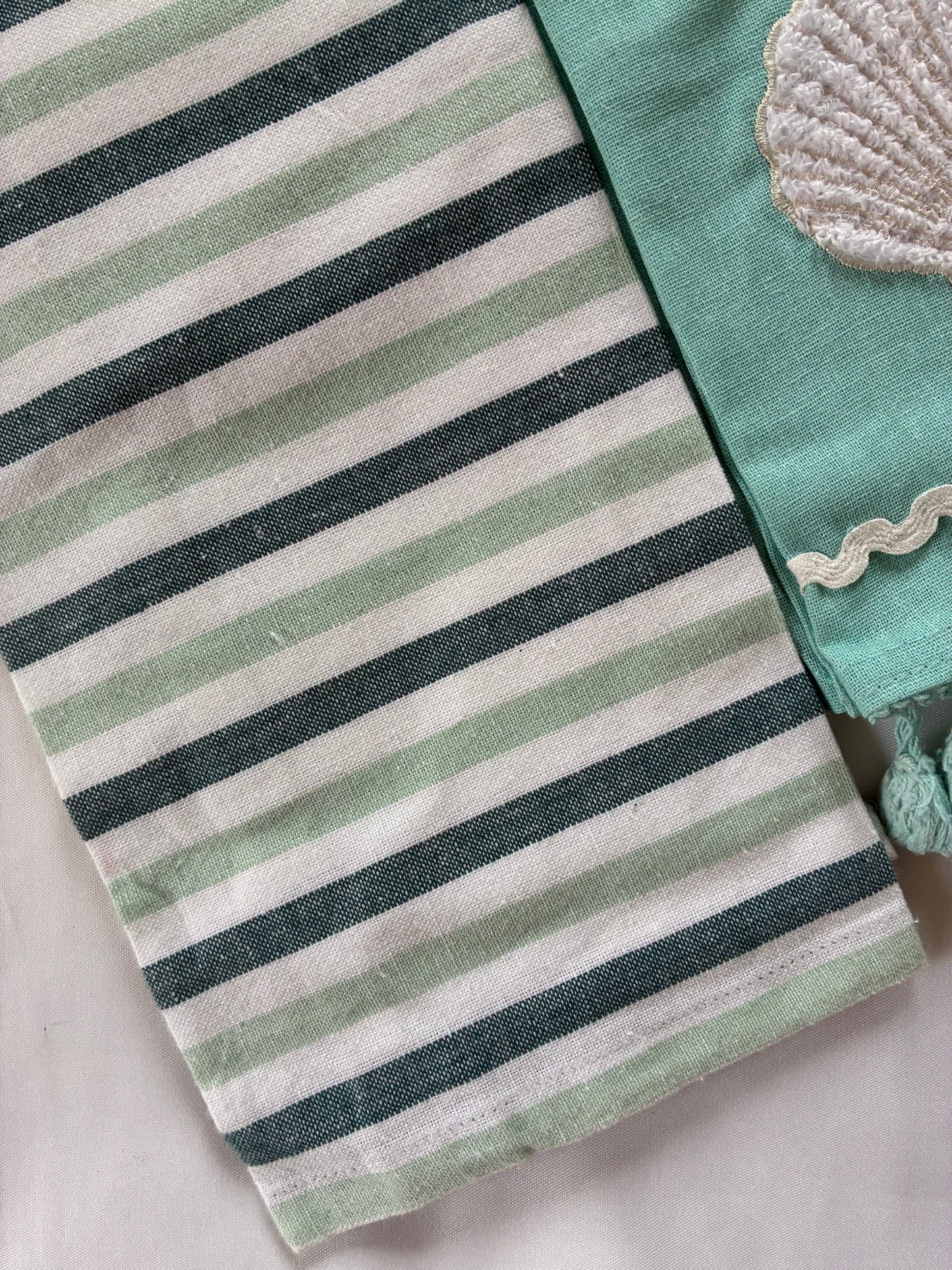 Shell Printed Hand/Lunch Towels (Set of 2)