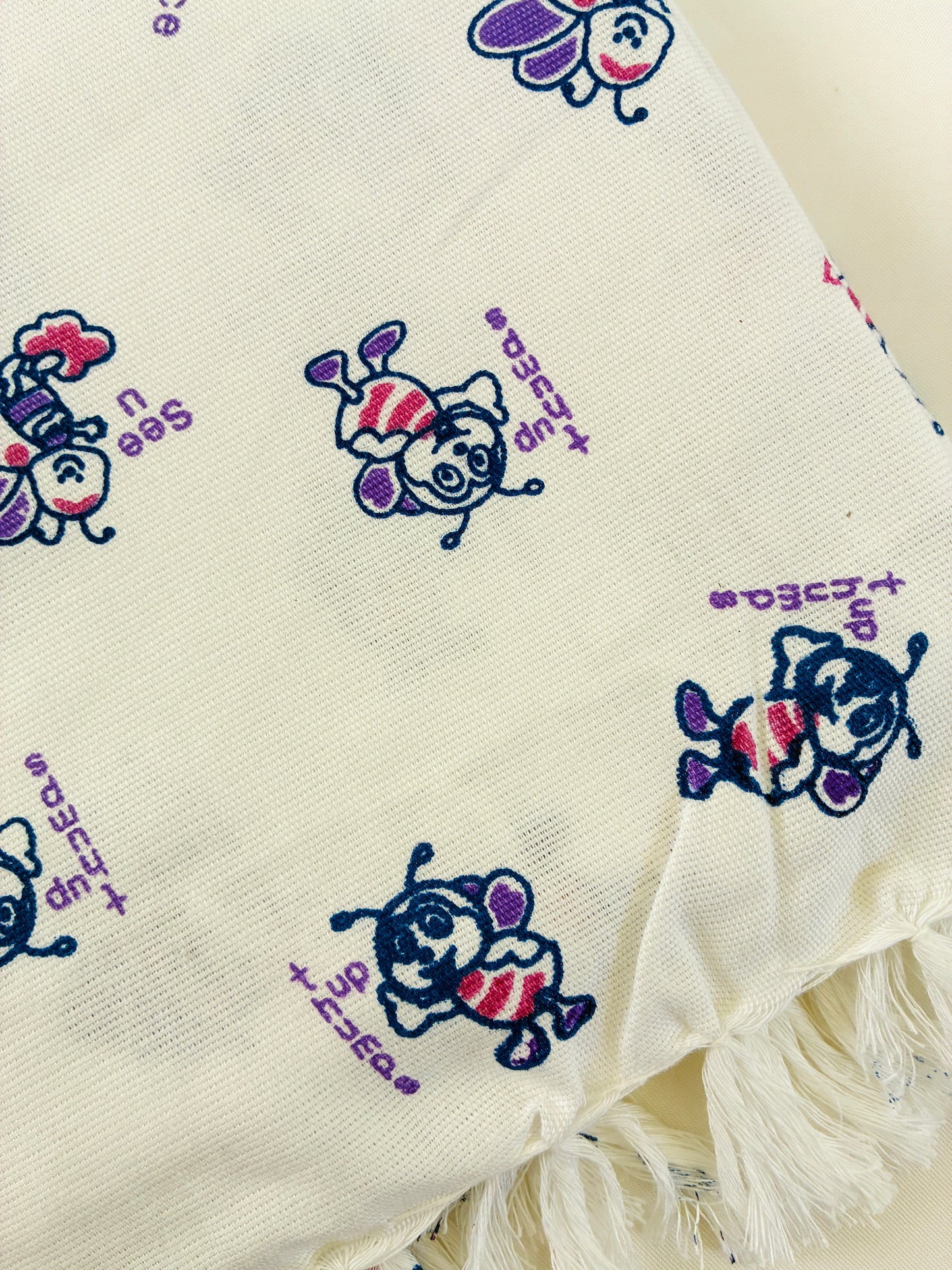 KIDS Print Cotton Bath Towels
