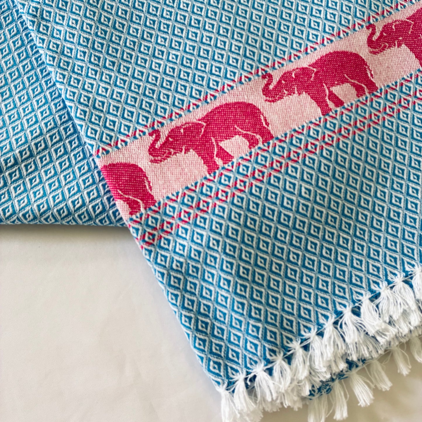 Long Cotton Bath Towel