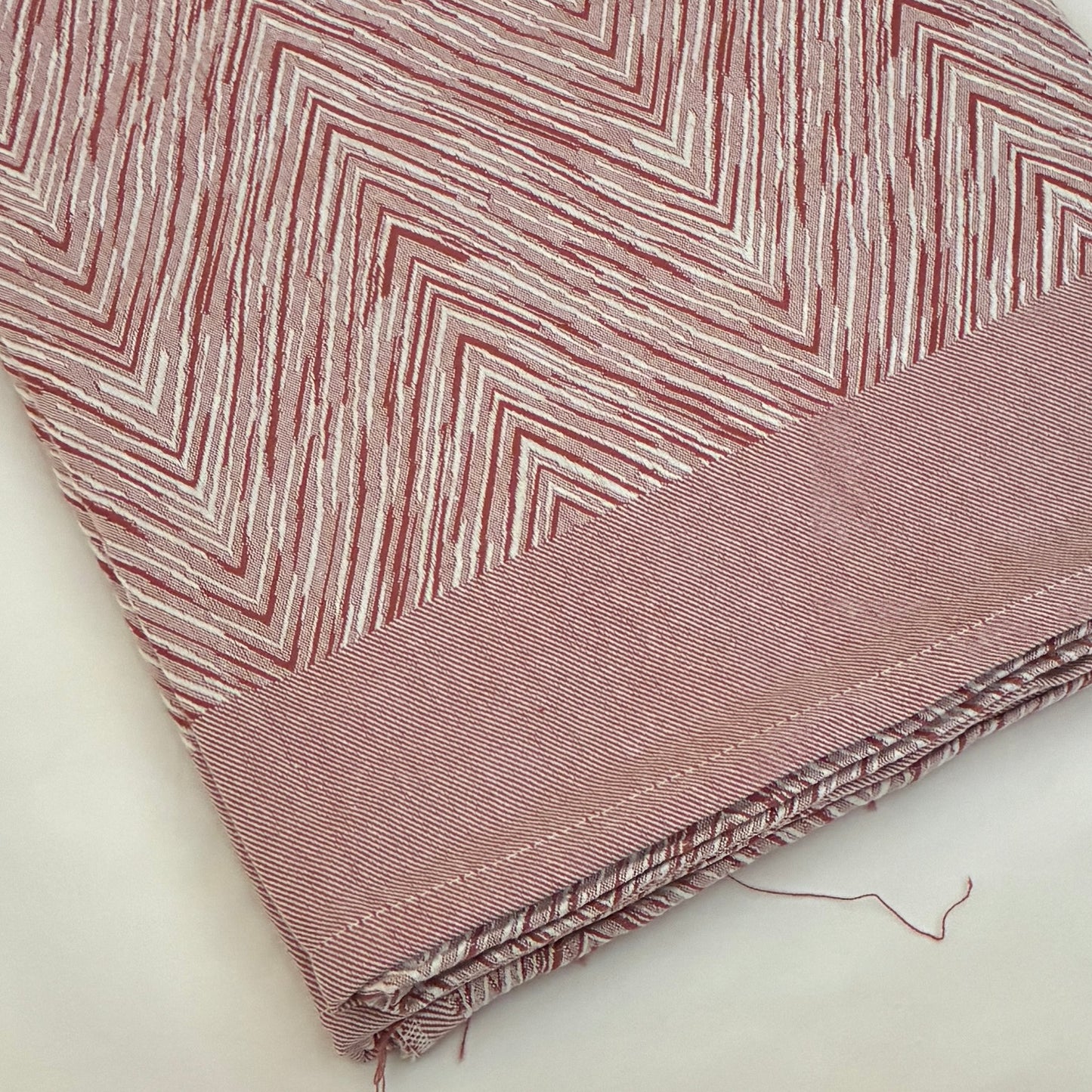 Brown Dual Tone zigzag Single Size Blanket / Throw