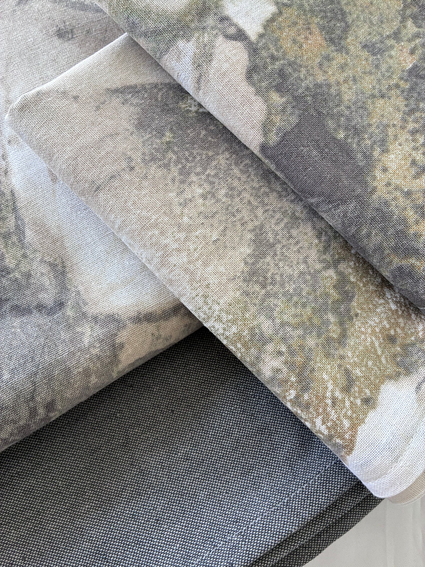 Abstract King Size Cotton Bedspread 100x110 in