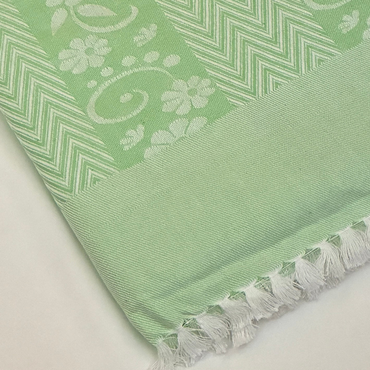 Pastel Green Single Size Blanket / Throw