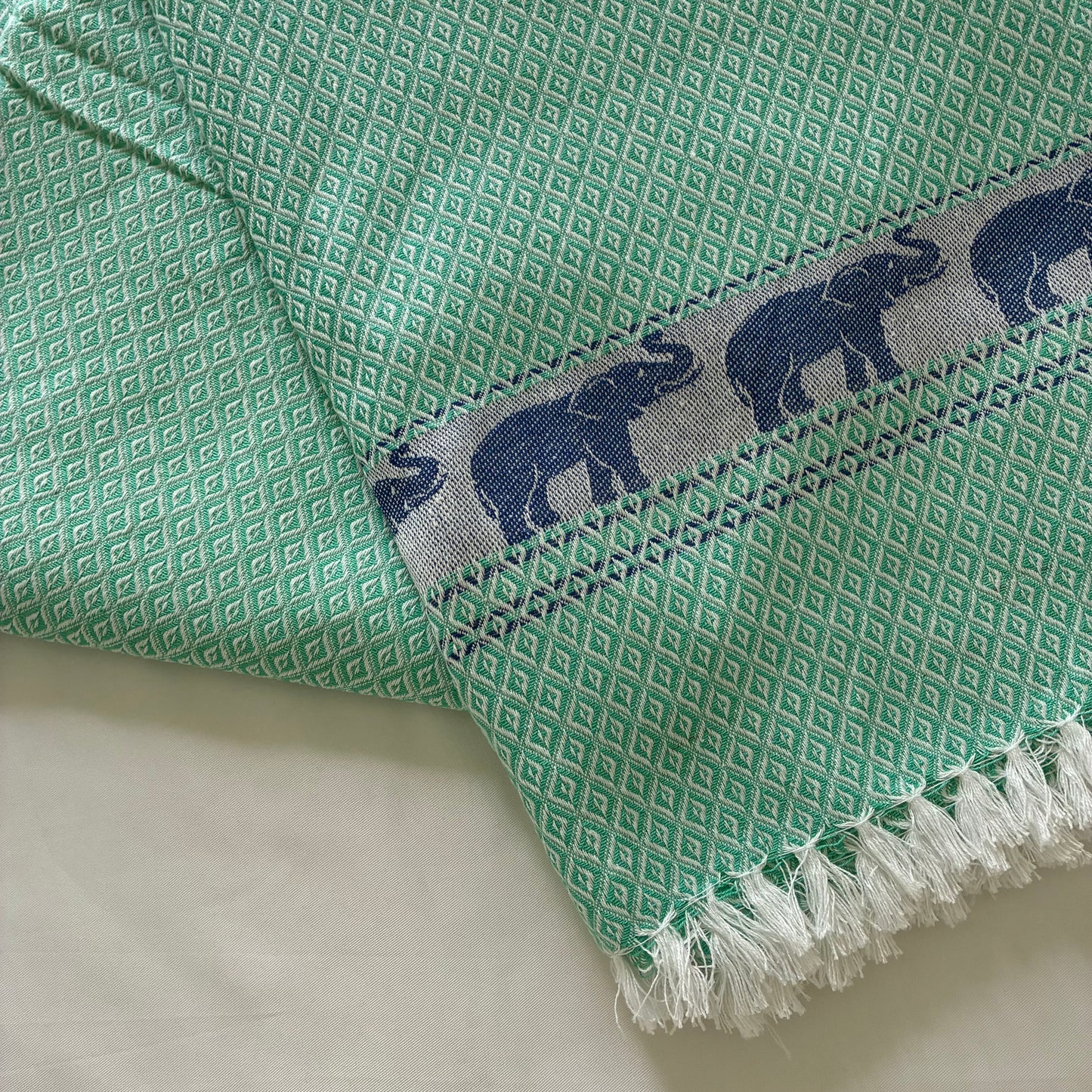 Long Cotton Bath Towel