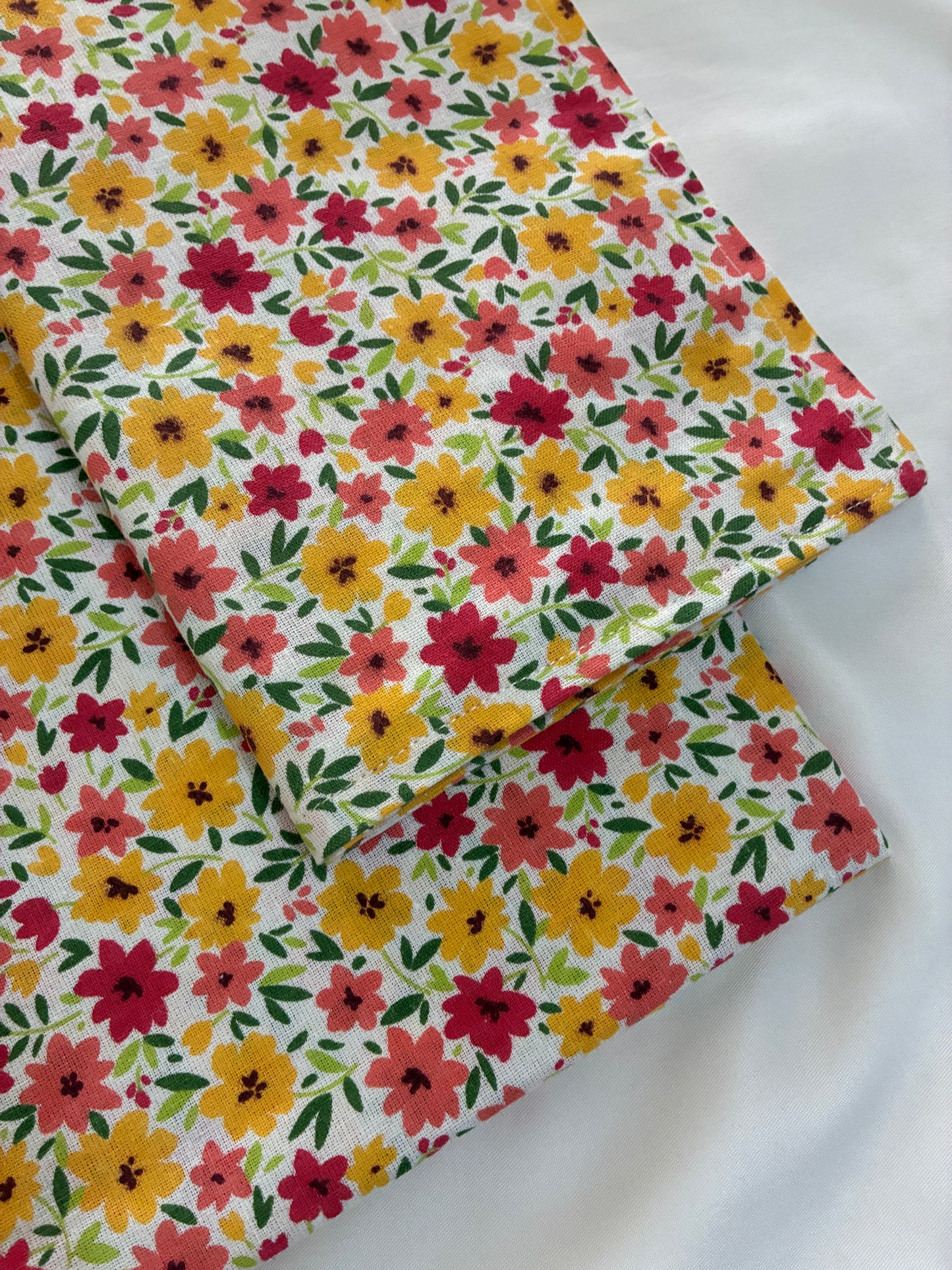 Single Size Cotton Bedspread with 1 Pillow Cover 60 x 90 in