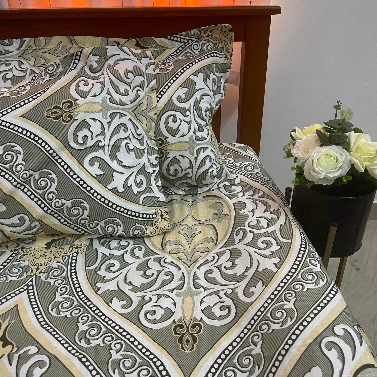 Fitted King Size Bedspreads 74 x 78 x 10 inch