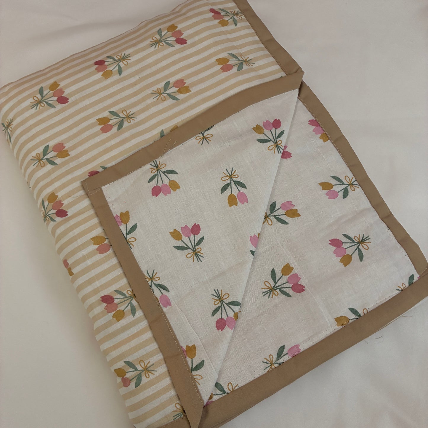 Triple Tulip Single Size Cotton Dohar