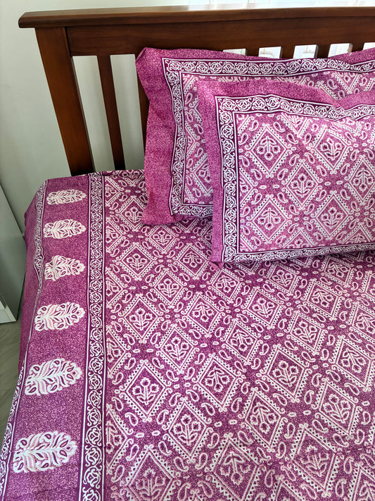 Pink Queen Bedspread 90x100 inches