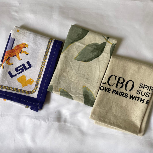 Hand/Lunch Towels (Set of 3)