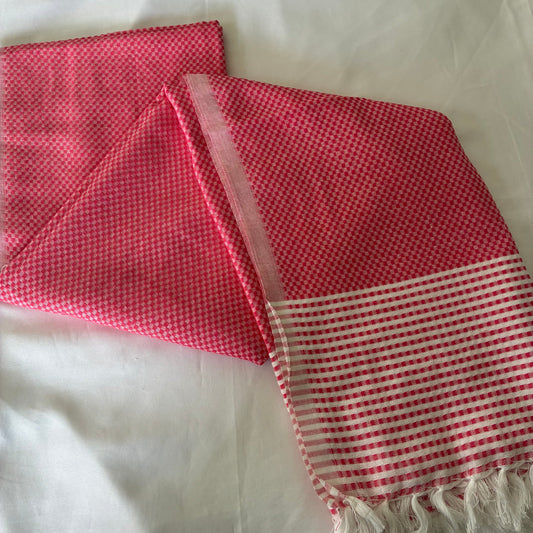 Extra Long Cotton Bath Towel