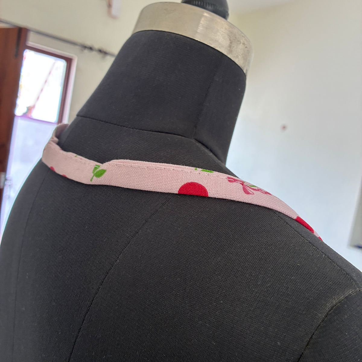 Cherry Cotton Apron