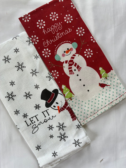 Printed Hand/Lunch Towels (Set of 2)