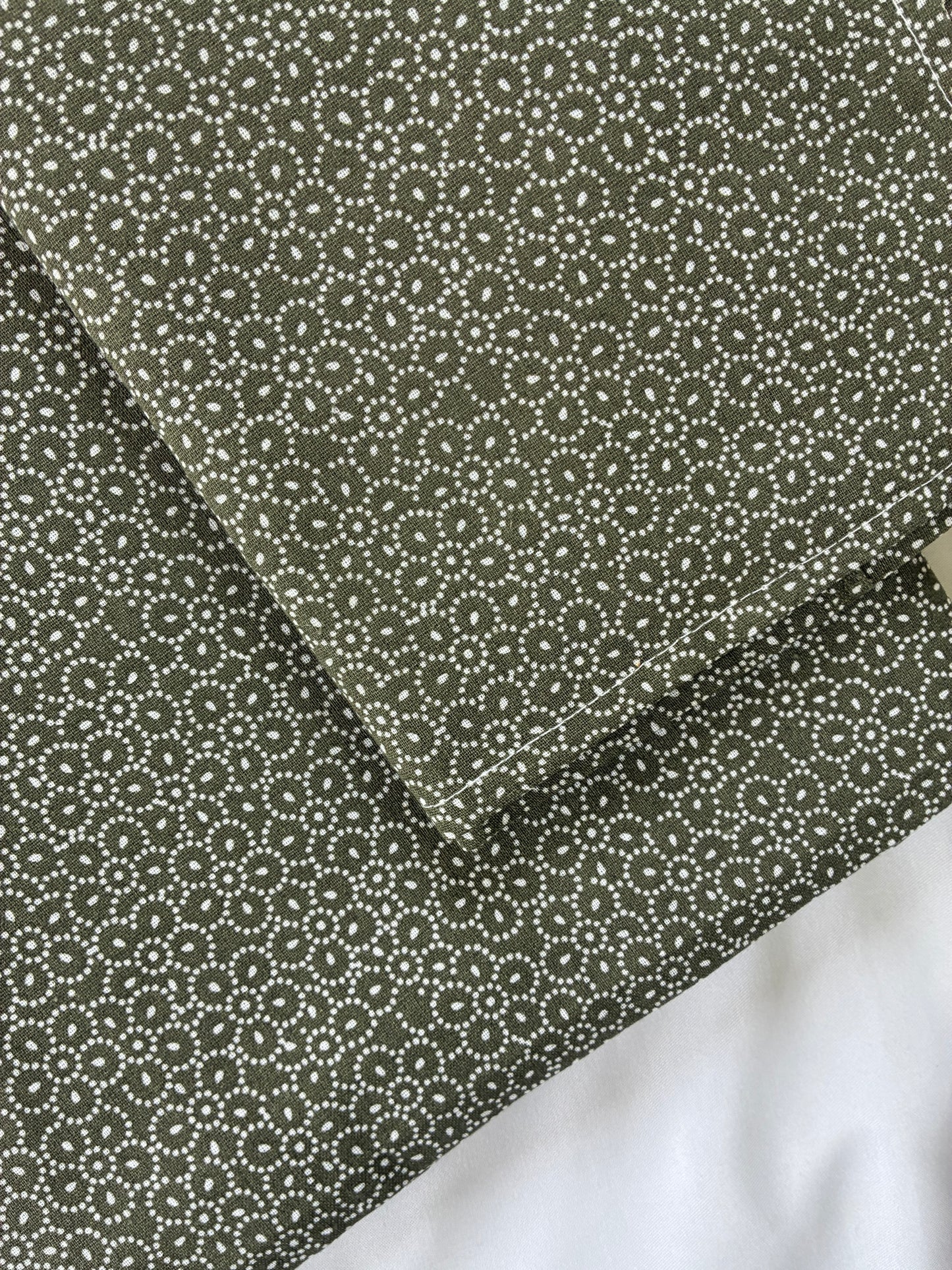 Single Size Cotton Bedspread with 1 Pillow Cover 60 x 90 in