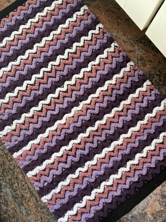 Cotton Zigzag Floor Mat