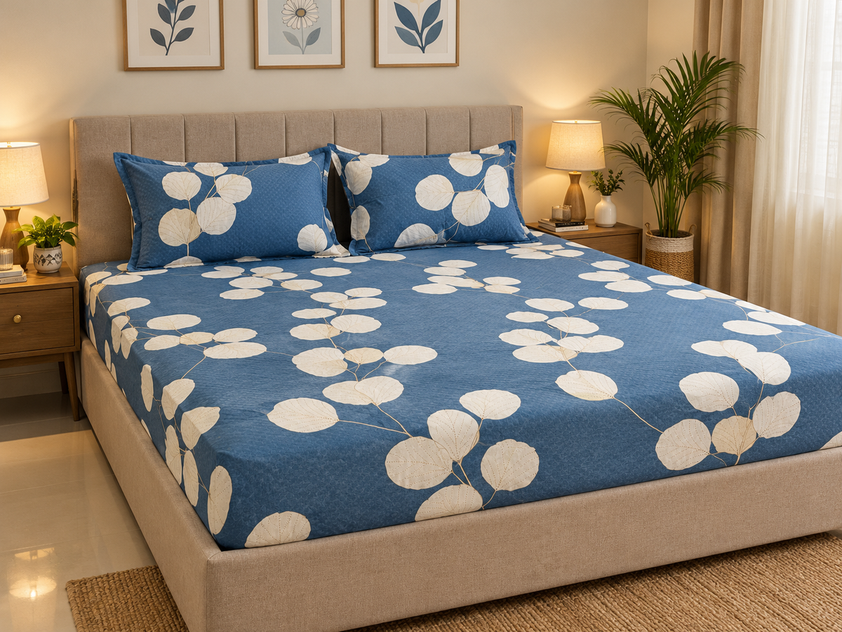 Fitted King Size Bedspreads  78x72x8 inches