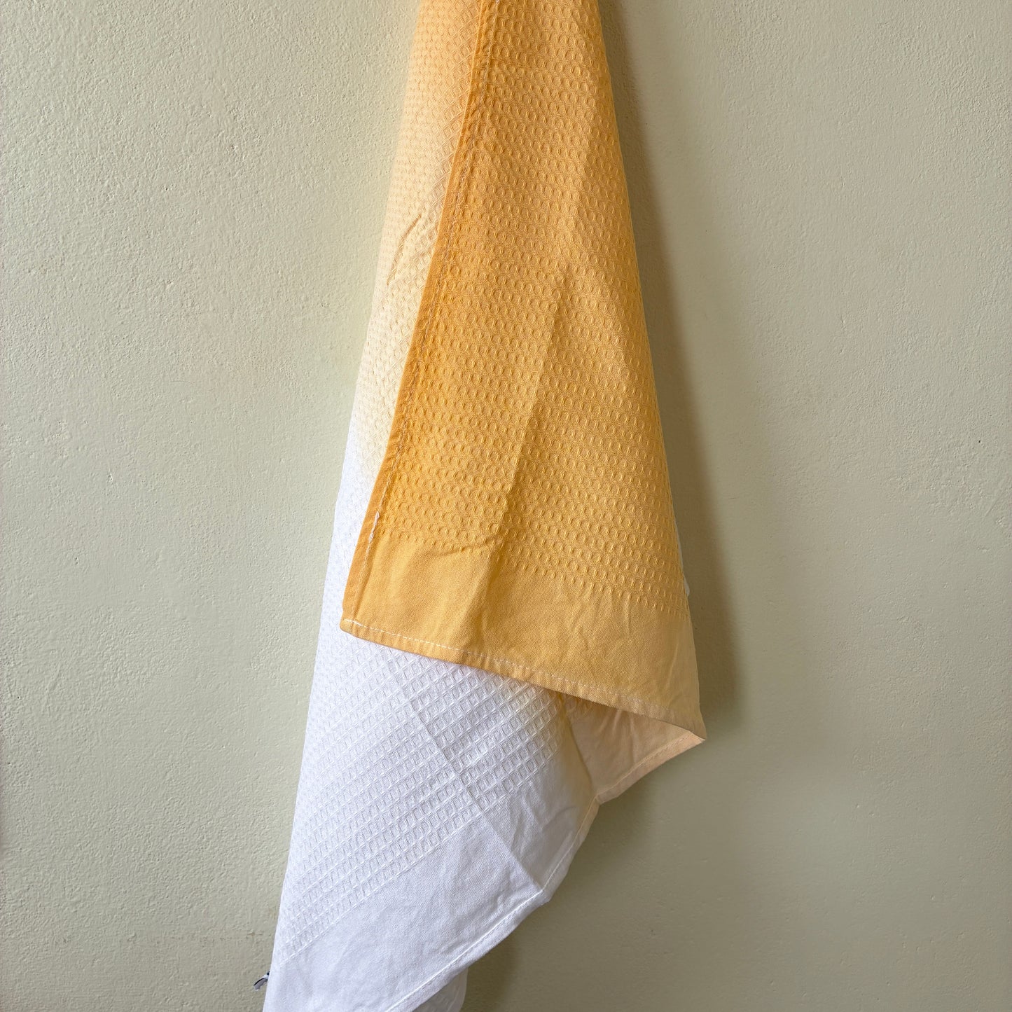 Yellow Ombre Premium Cotton Bath Towels