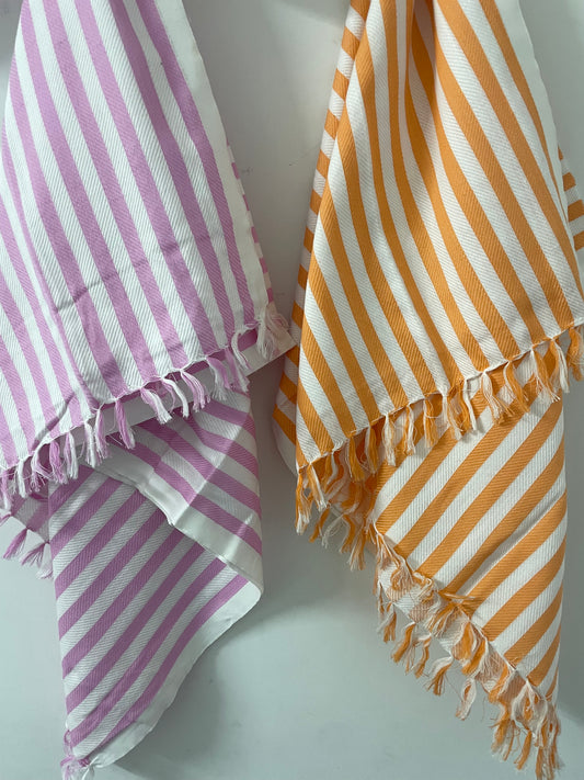 Stripes Cotton Bath Towels(price for 1 pc)