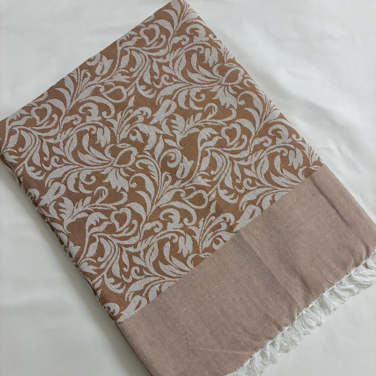Brown Veins Single Size Blanket / Throw