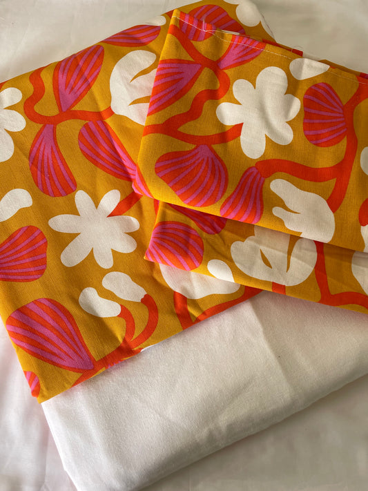 King Size Cotton Bedspread 100x110 in