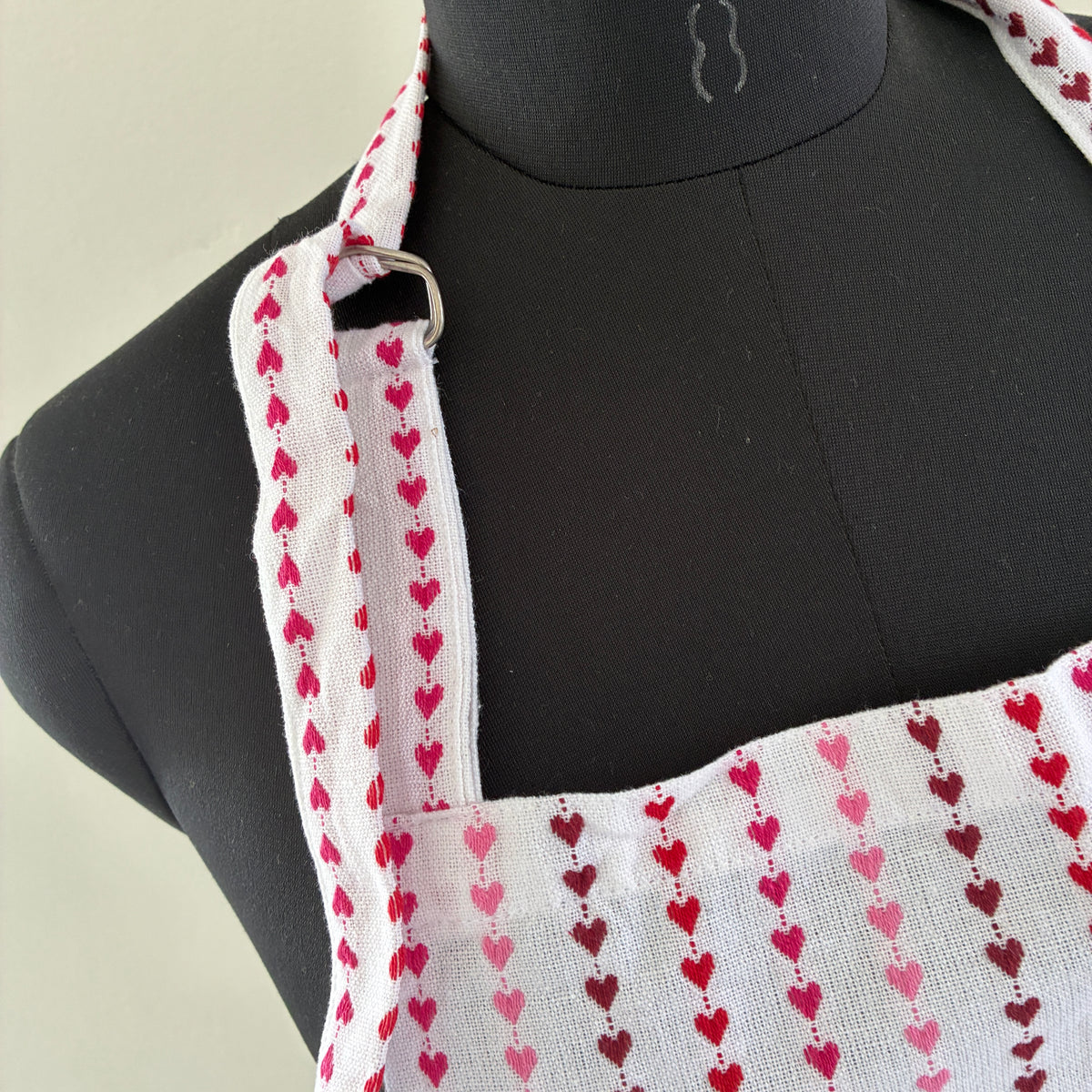 Little Hearts Cotton Apron