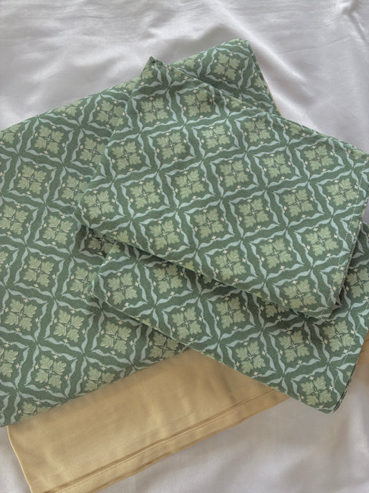 King Size Cotton Bedspread 100x110 in