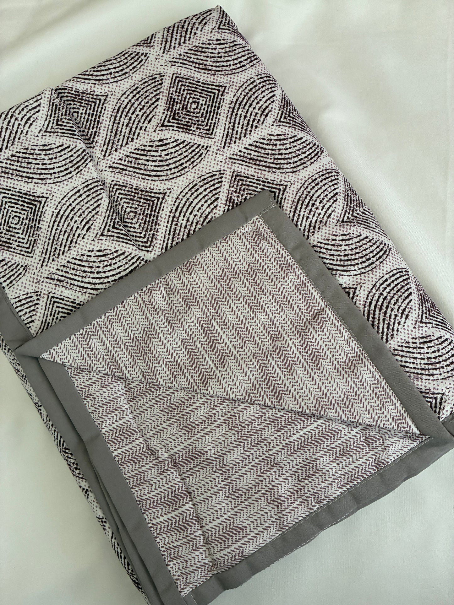 Ash wood weave Single Size Cotton Dohar
