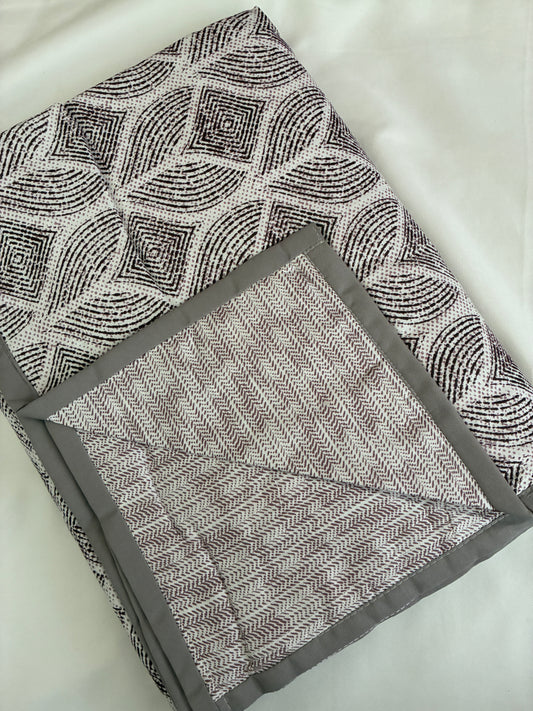 Ash wood weave Single Size Cotton Dohar
