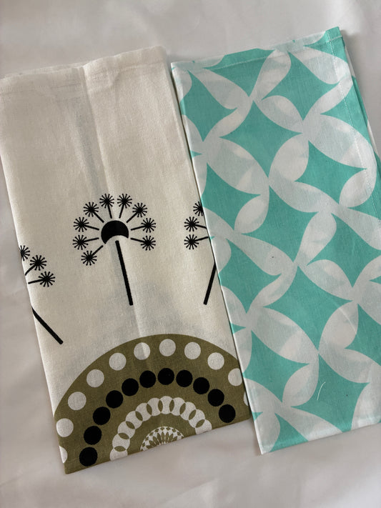 Printed Hand/Lunch Towels (Set of 2 )