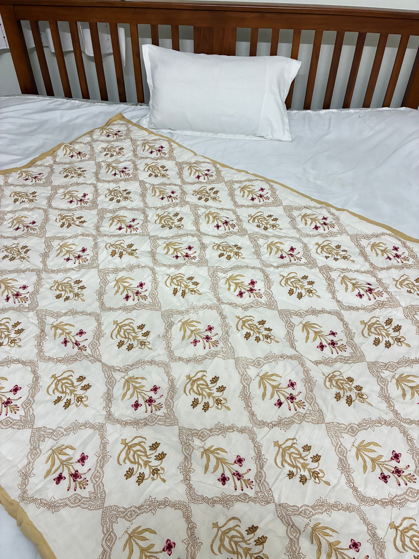 Reversible Single Size Cotton Quilt