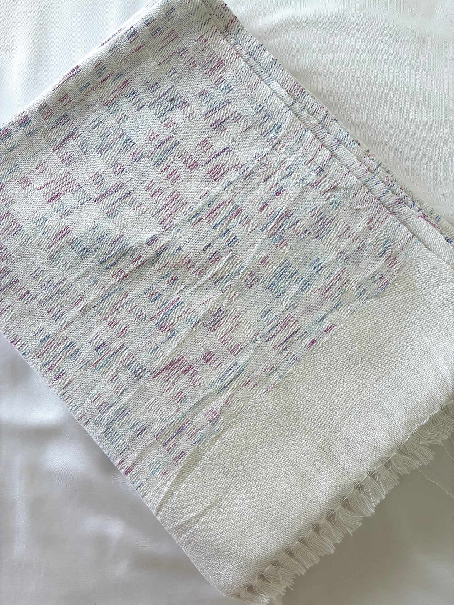 White Premium Cotton Blanket / Throw