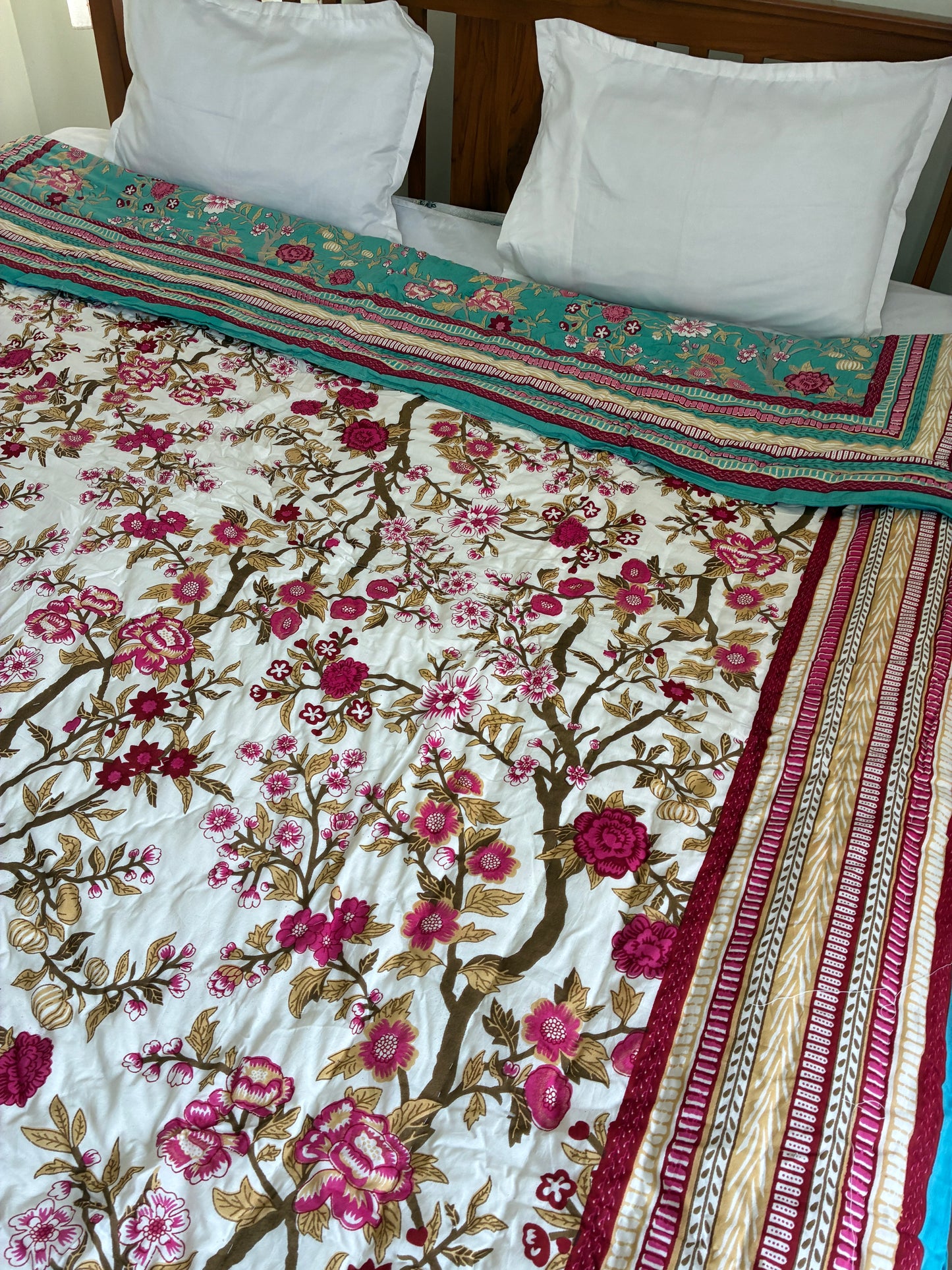 Reversible Cotton Double Quilts